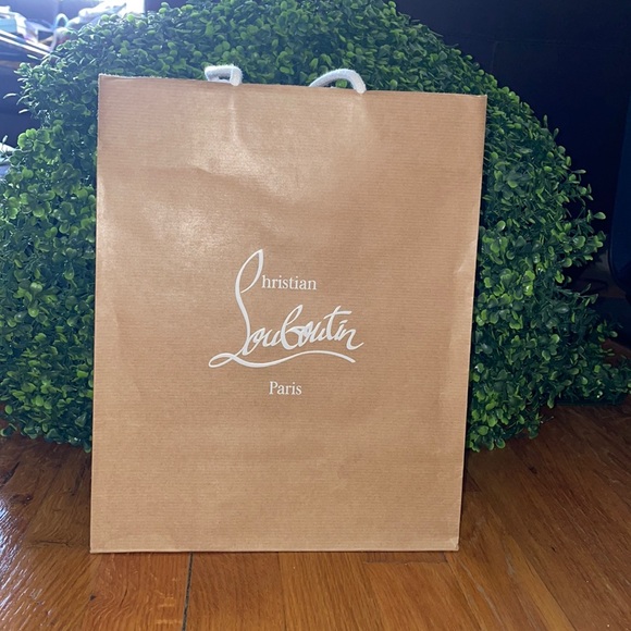 Christian Louboutin Handbags - Christian Louboutin Brown Paper Bag